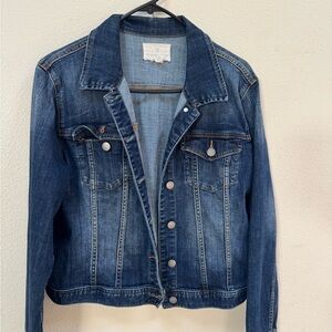 Caslon Dark Blue Jean Jacket